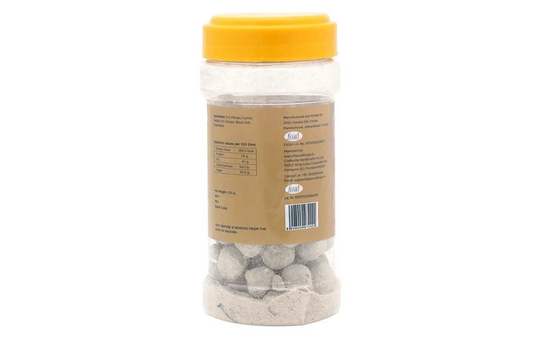 Place of Origin Aam Anardaana Goli (Mukhwas)   Plastic Jar  200 grams